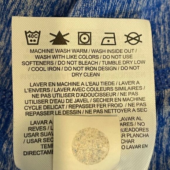 Nike Dri-Fit Element Half Zip Long Sleeve Running Top Heather Blue Size S - Picture 7 of 10